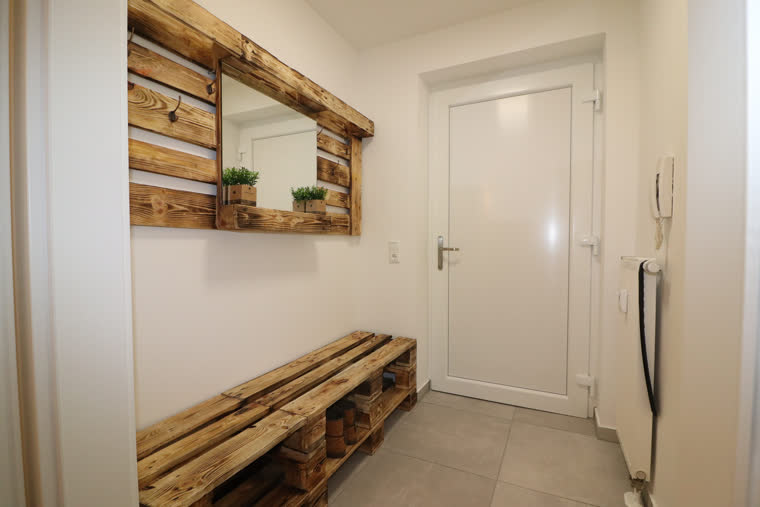 Eingangsbereich der Ferienwohnung Spreewaldzeit 2