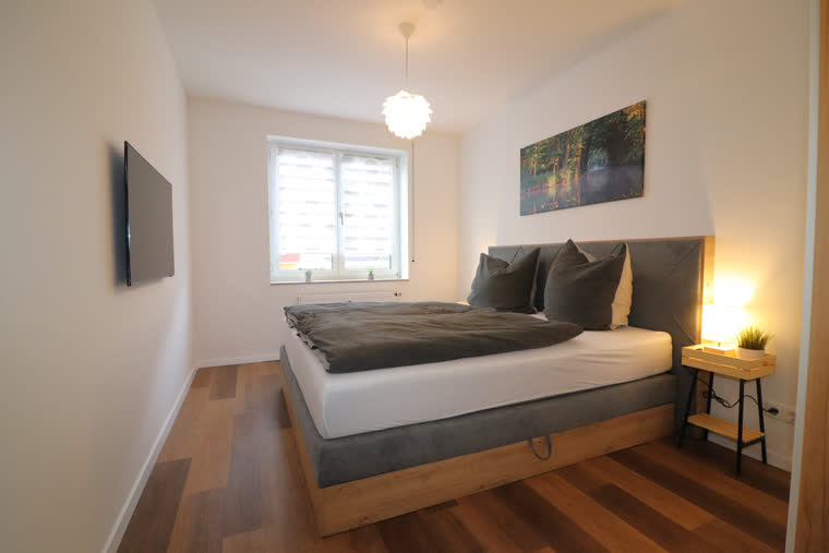 Zweites Schlafzimmer, zweite Ansicht