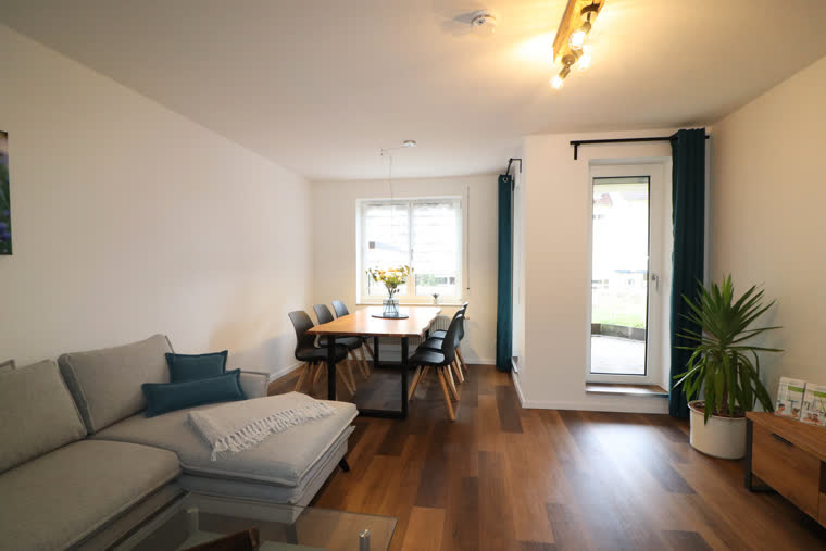 Wohnzimmer der Ferienwohnung Spreewaldzeit 2